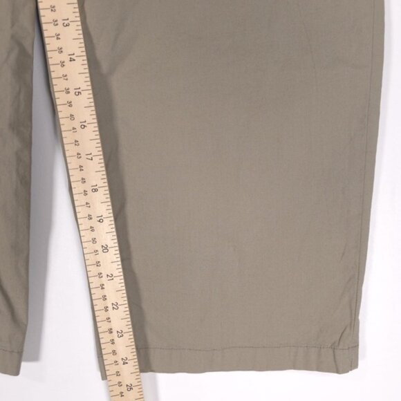 AGOLDE Women’s Pants Tan Stretch Cotton Daria Utility Cargo Cropped Size 27 - Picture 11 of 16
